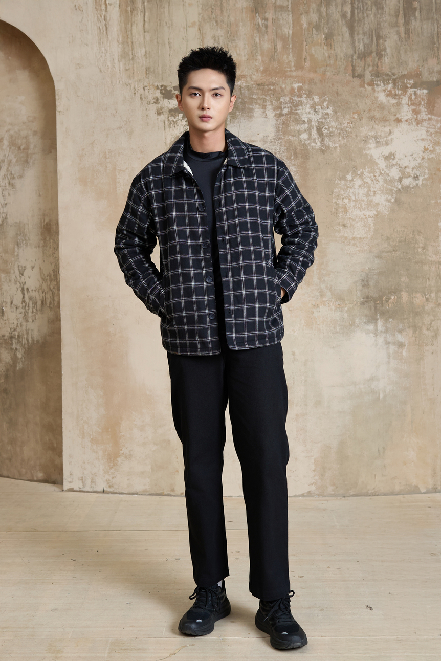 Ảnh của Áo khoác nam 2 lớp lót bông Jacket Dugarco - 238JM22222